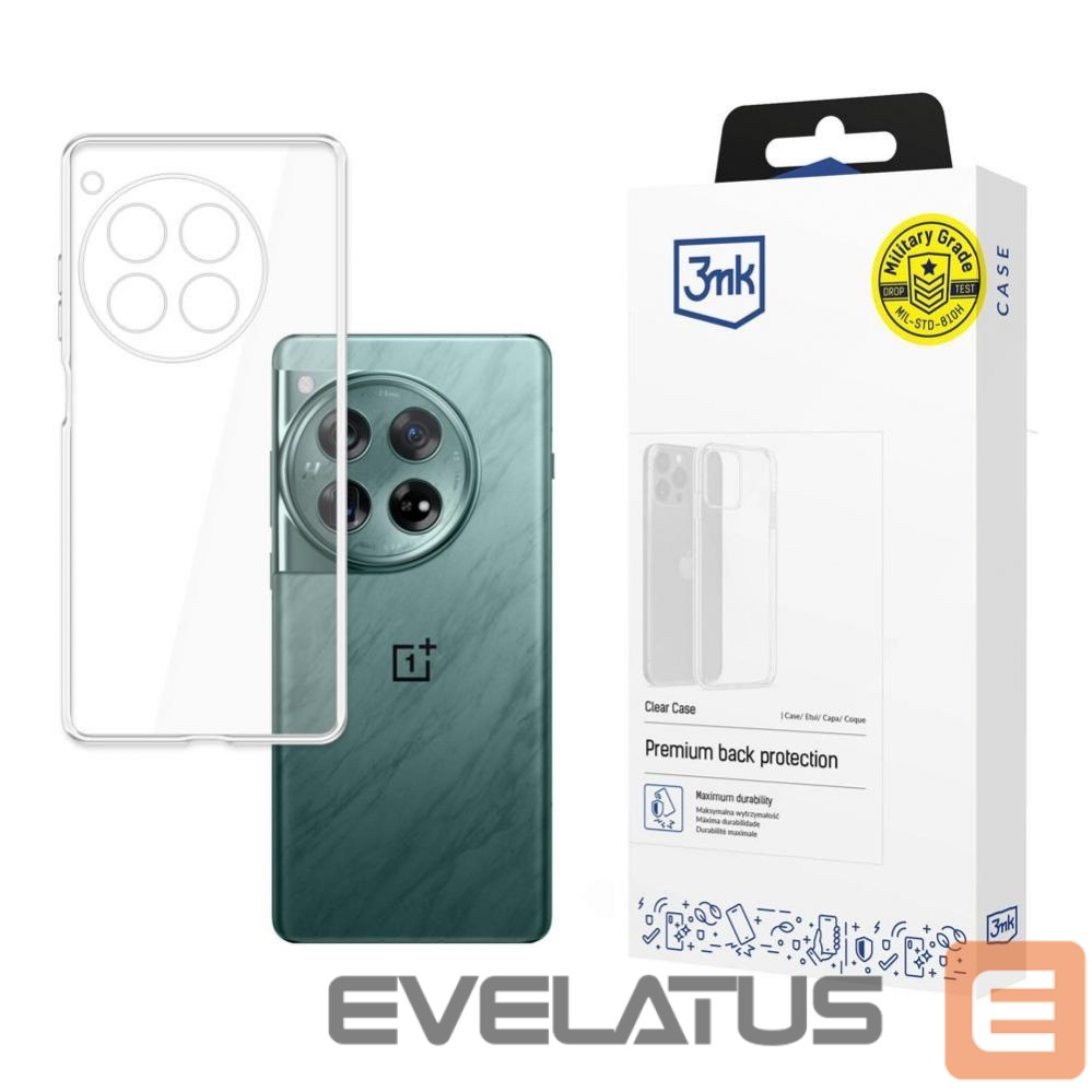 Other Phone Accessory 3MK OnePlus 12 - 3mk Clear Case