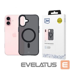 Other Phone Accessory 3MK  3mk Smoke MagCase with MagSafe for iPhone 16 - semi-transparent 