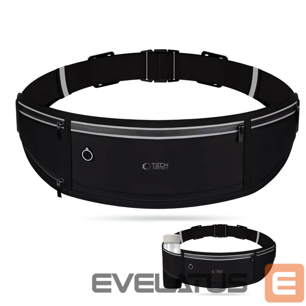 Other Phone Accessory Tech-Protect Tech-Protect M3 Universal Sport Waist Bag - Black