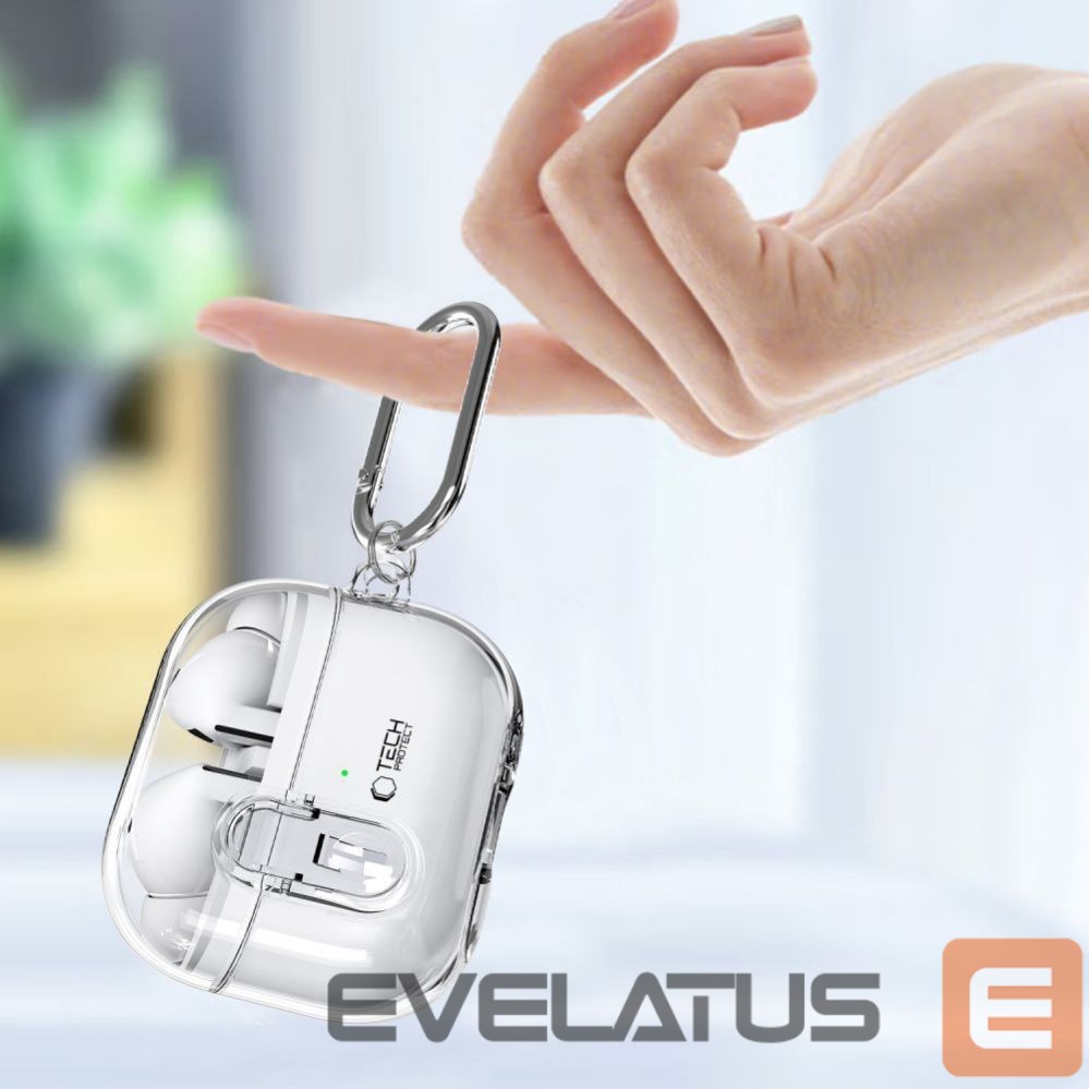 Other Phone Accessory Tech-Protect TECH-PROTECT FLEXAIR Samsung GALAXY BUDS 3 / 3 PRO CLEAR