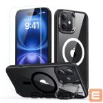 Other Phone Accessory ESR  ESR Classic Hybrid Kickstand Halolock MagSafe Case Set + Tempered Glass for iPhone 16 - Black 