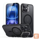 Other Phone Accessory ESR  ESR Classic Hybrid Kickstand Halolock MagSafe Case Set + Tempered Glass for iPhone 16 - Black 