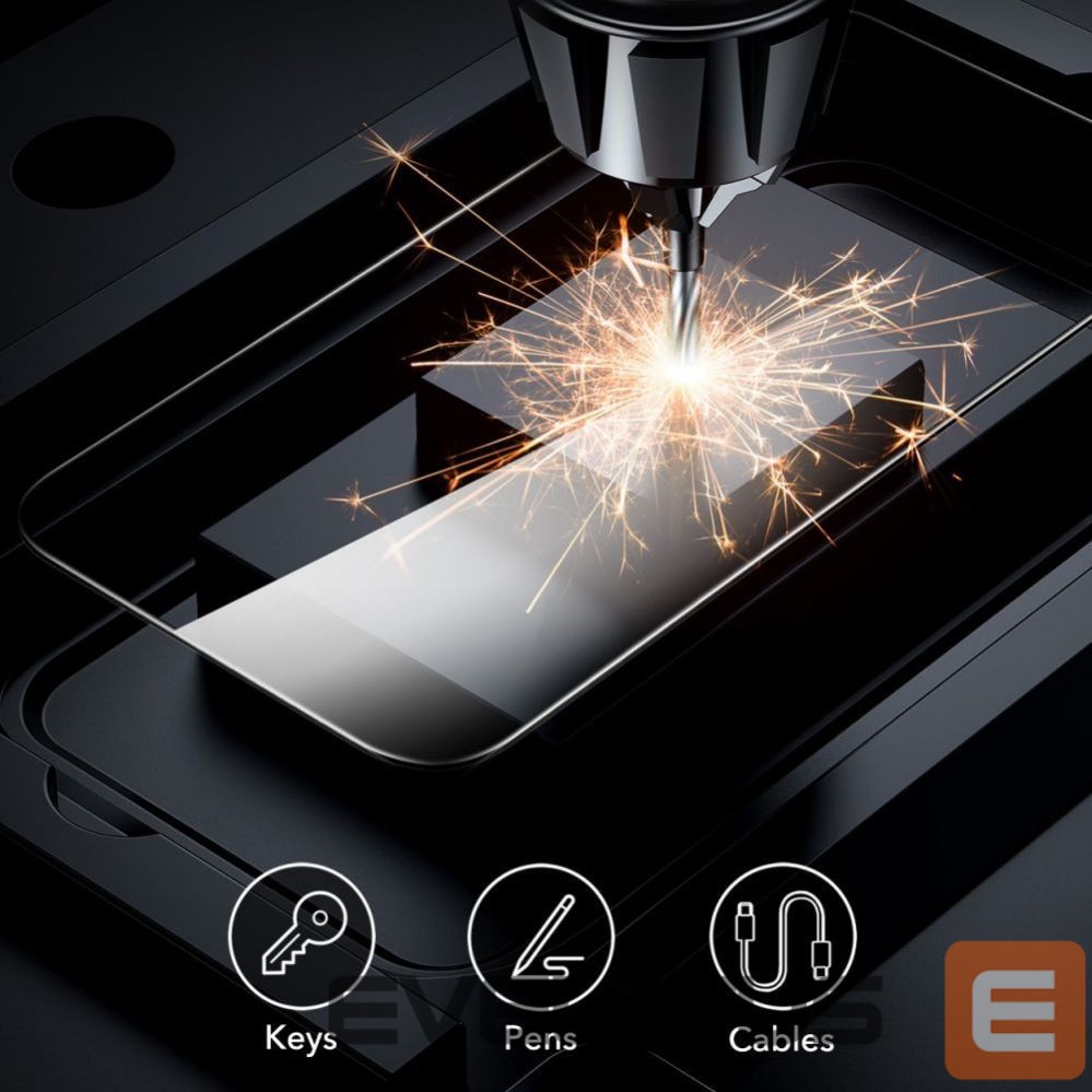 Other Phone Accessory ESR ESR Tempered Glass 2-PACK for iPhone 16 Pro Max - transparent