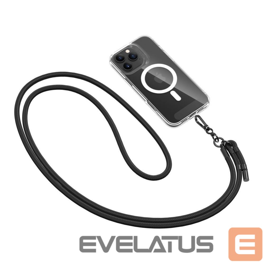 Other Phone Accessory Tech-Protect Tech-Protect C1S Rope Crossbody Strap Leash - Black