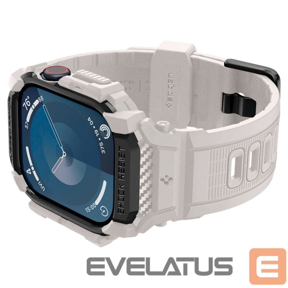 Other Phone Accessory Spigen Spigen Rugged Armor ”Pro” Strap for Apple Watch 10 (46MM) - Beige