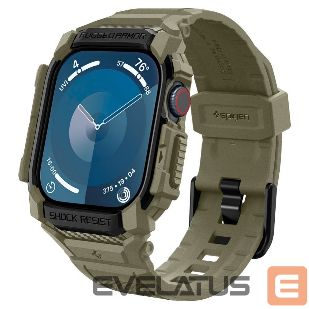 Other Phone Accessory Spigen Spigen Rugged Armor ”Pro” Strap for Apple Watch 10 (46MM) - Green