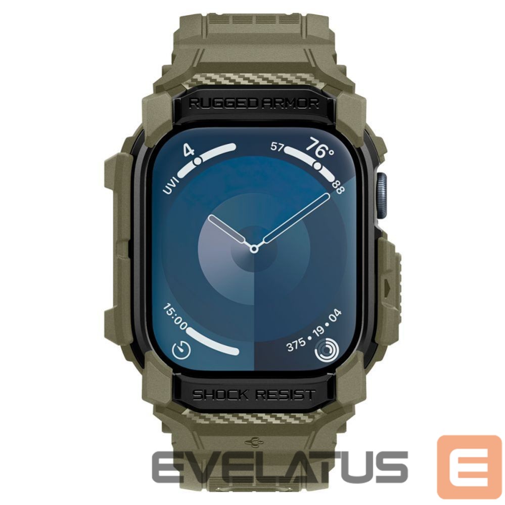 Other Phone Accessory Spigen Spigen Rugged Armor ”Pro” Strap for Apple Watch 10 (46MM) - Green