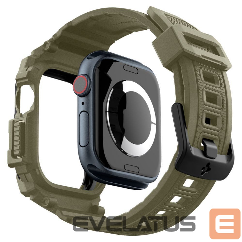 Other Phone Accessory Spigen Spigen Rugged Armor ”Pro” Strap for Apple Watch 10 (46MM) - Green