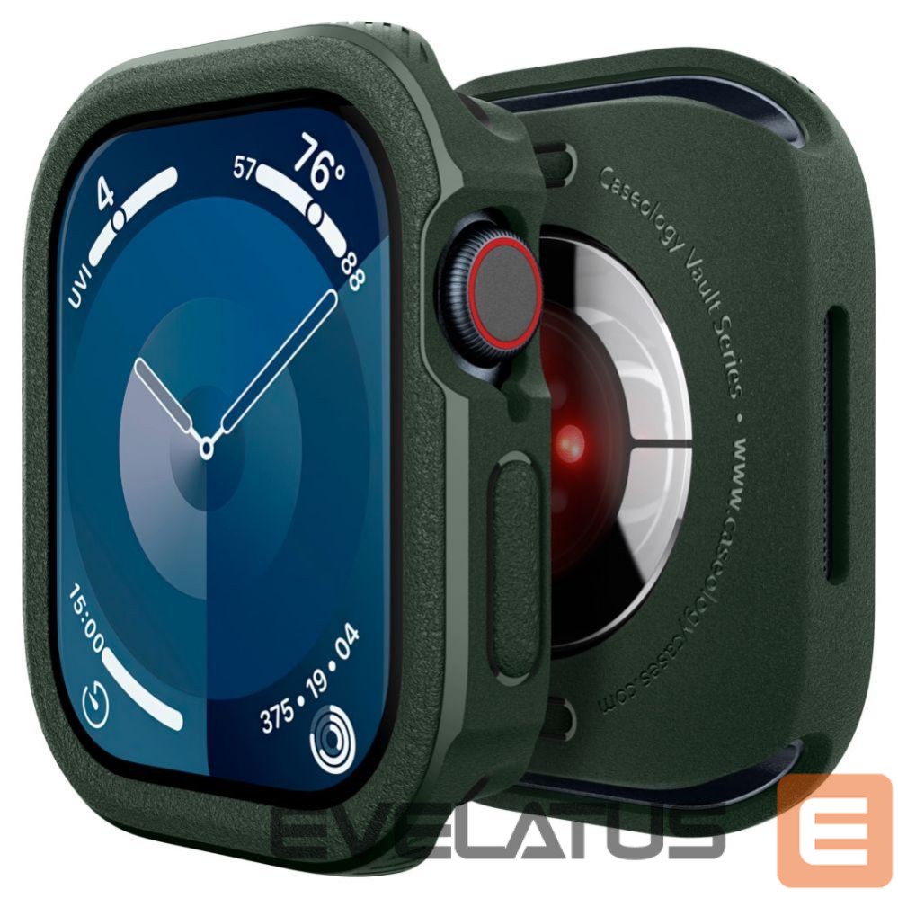 Other Phone Accessory Spigen CASEOLOGY VAULT Case for Apple Watch 10 (46MM) - Green