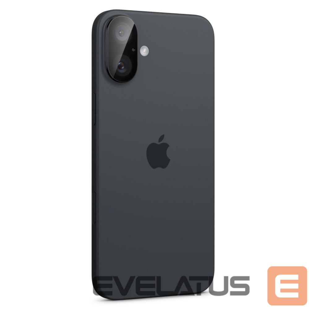 Other Phone Accessory Spigen Spigen Optik GLAS.TR Camera Protector 2-PACK for iPhone 16 / 16 PLUS - Black