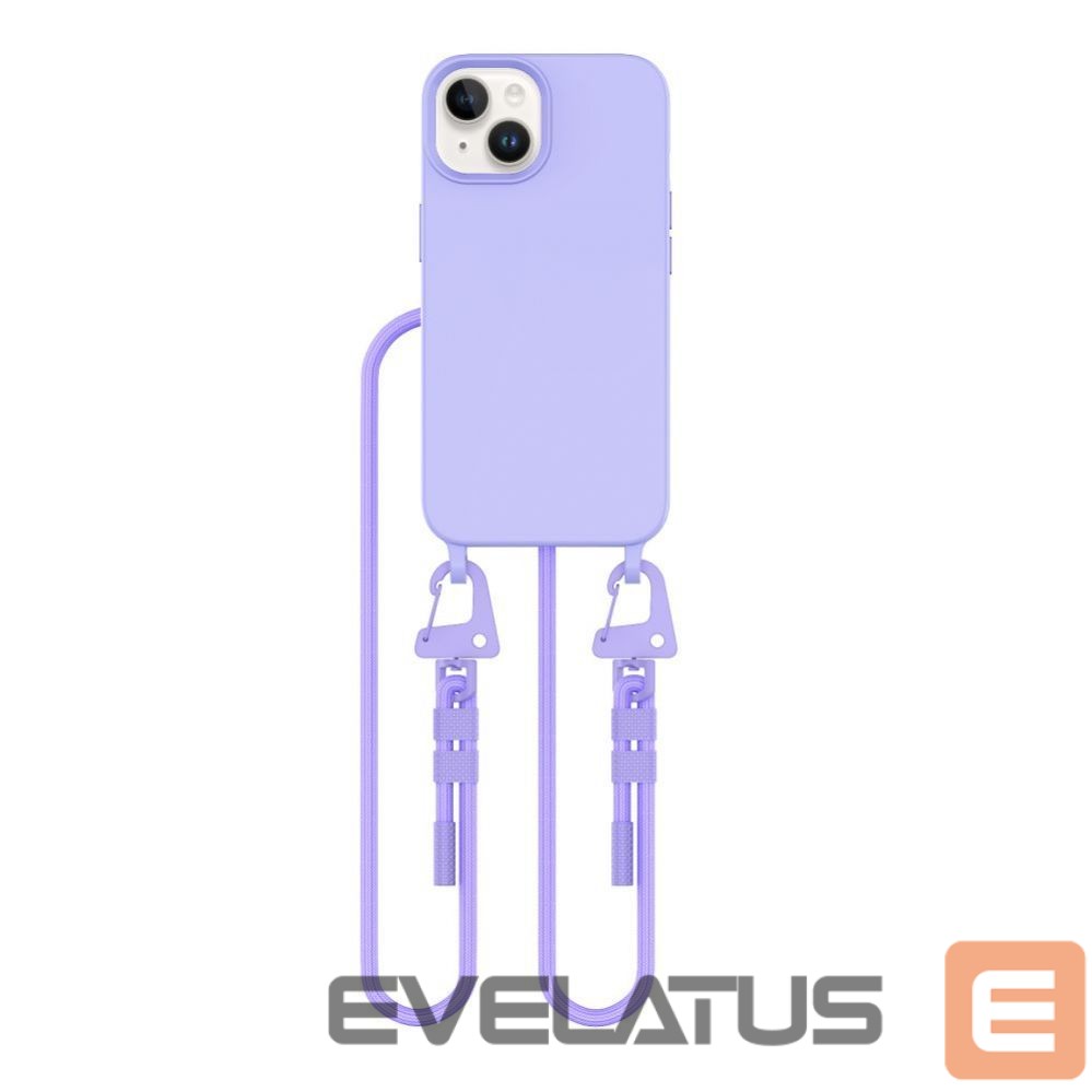 Other Phone Accessory Tech-Protect Tech-Protect MagNecklace MagSafe iPhone 15 Case - Lavender