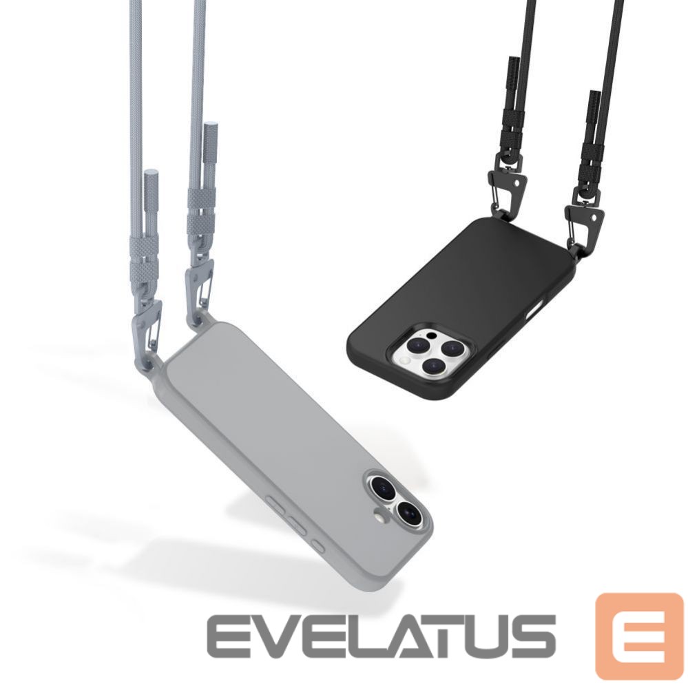 Other Phone Accessory Tech-Protect Tech-Protect MagNecklace MagSafe iPhone 14 Pro Case - Gray