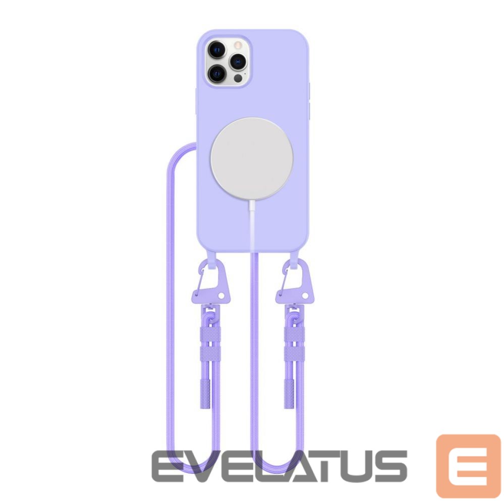 Other Phone Accessory Tech-Protect Tech-Protect MagNecklace MagSafe Case for iPhone 12 / 12 Pro - Lavender