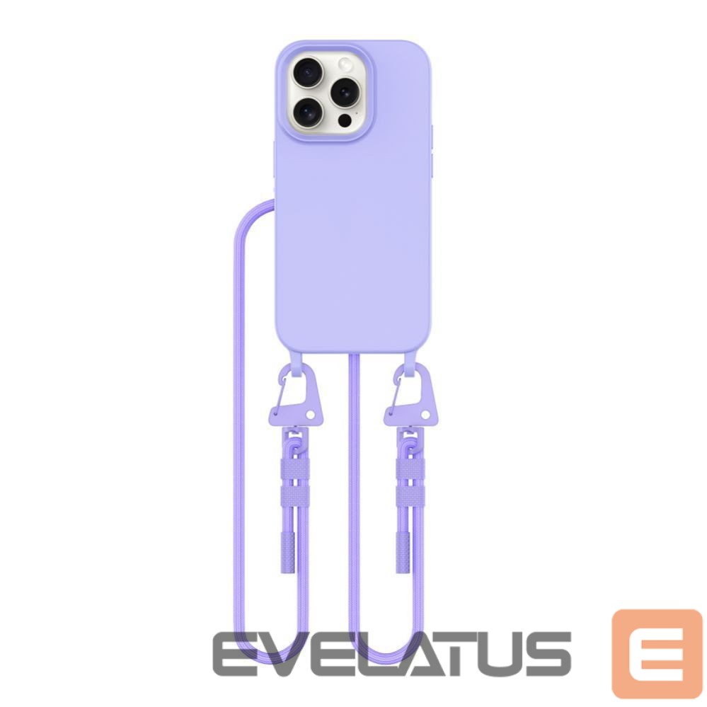 Other Phone Accessory Tech-Protect Tech-Protect MagNecklace MagSafe iPhone 15 Pro Case - Lavender