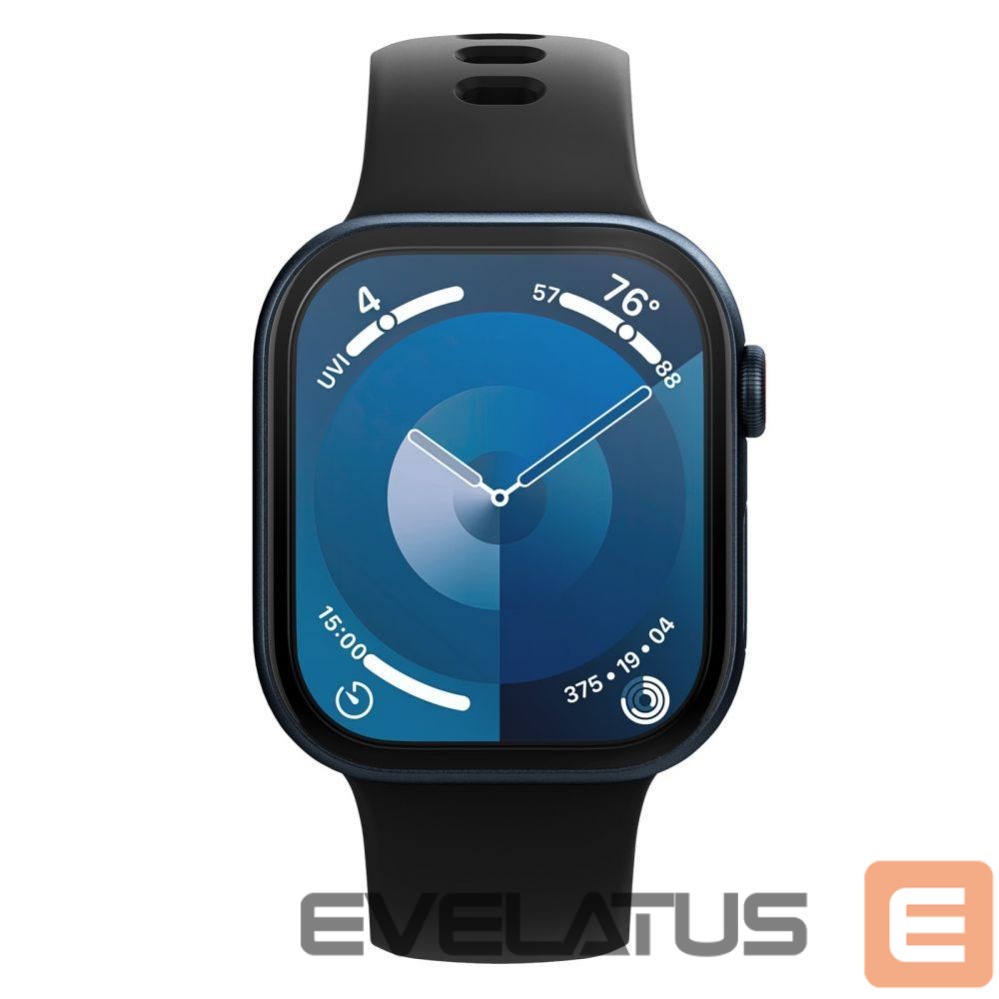 Other Phone Accessory Spigen Spigen Elite Shield ”EZ FIT” Hybrid Glass 2-PACK for Apple Watch 10 (46MM) - Clear