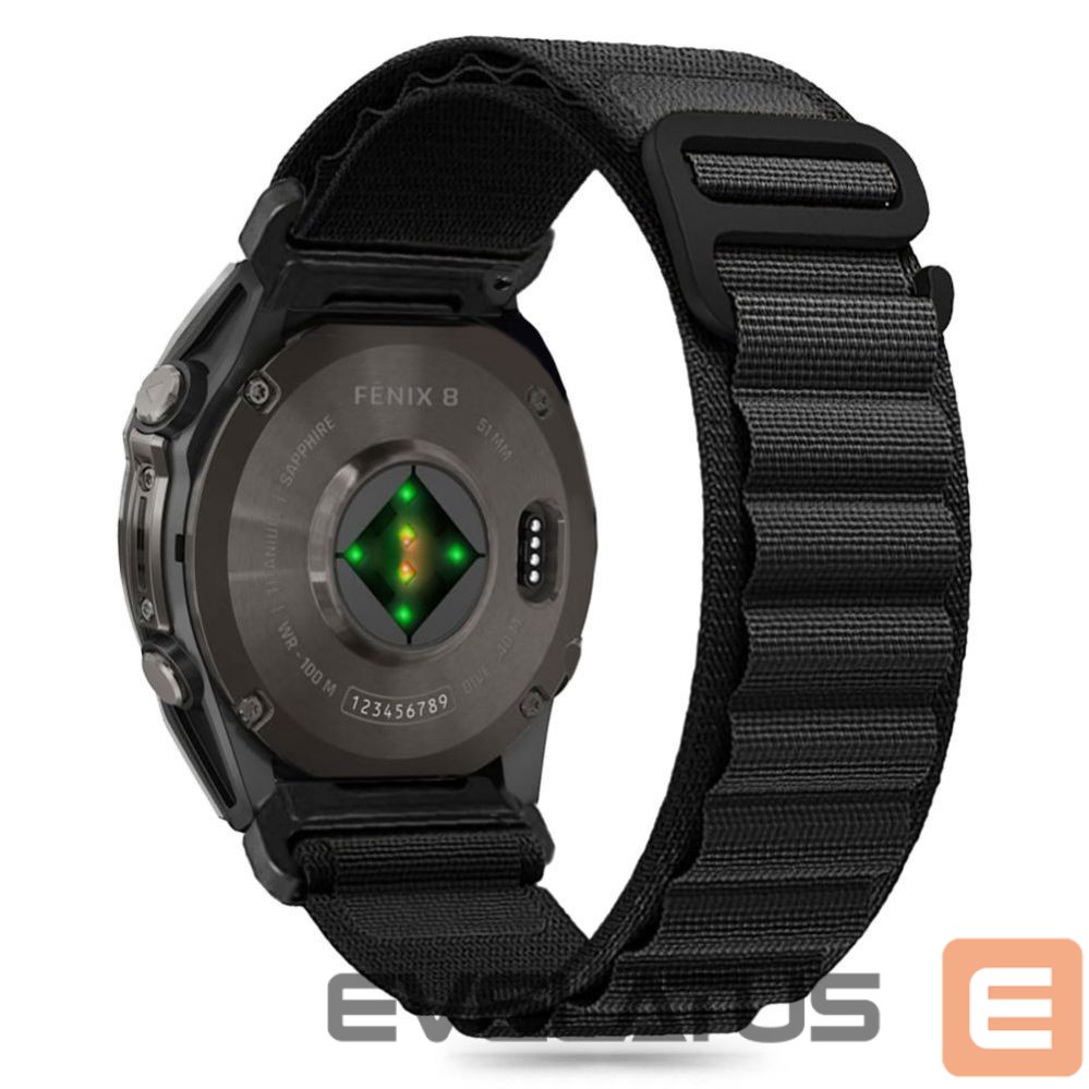 Other Phone Accessory Tech-Protect Tech-Protect Nylon Pro Strap Garmin Fenix 5 / 6 / 6 Pro / 7 / 8 (47MM) - Black