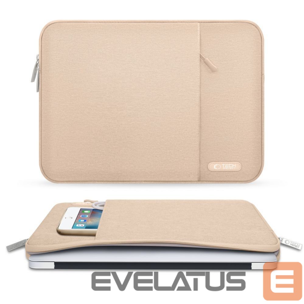 Other Phone Accessory Tech-Protect Tech-Protect Sleeve Laptop 13-14 Case - Beige