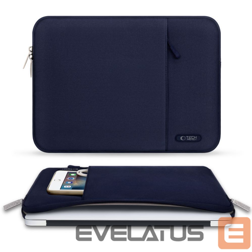 Other Phone Accessory Tech-Protect Tech-Protect Sleeve Laptop 13-14 Case - Navy Blue