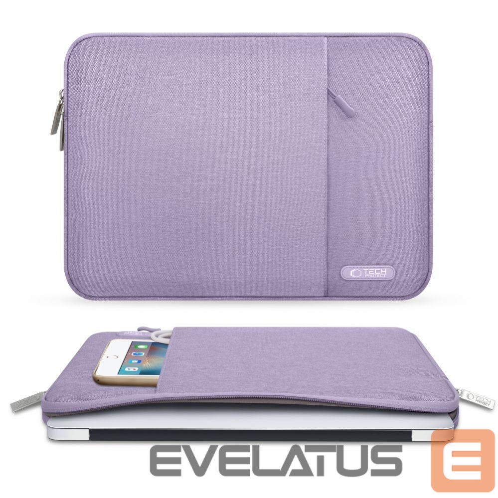 Other Phone Accessory Tech-Protect Tech-Protect Sleeve Laptop 13-14 Case - Lavender