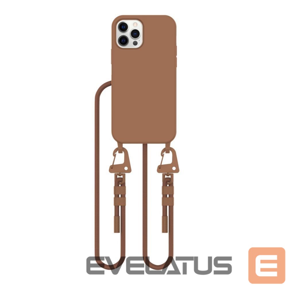 Other Phone Accessory Tech-Protect Tech-Protect MagNecklace MagSafe Case for iPhone 12 / 12 Pro - Brown