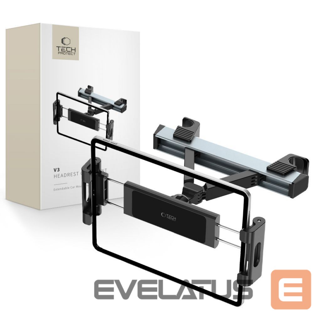 Other Phone Accessory Tech-Protect Tech-Protect V3 Headrest Car Mount - Black
