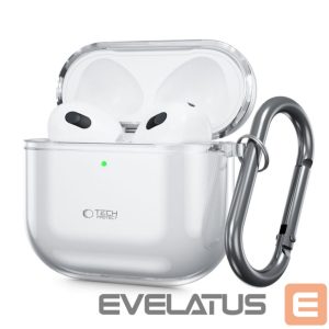 Headphone case Tech-Protect  Tech-Protect FLEXAir Case for Apple AirPods 4 - Transparent Transparent