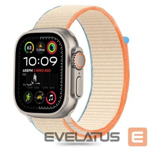 Other Phone Accessory Tech-Protect  Tech-Protect Nylon Strap for Apple Watch 6 / 7 / 8 / 9 / 10 / SE / Ultra 1 / 2 (44 / 45 / 46 / 49 MM) - Beige 