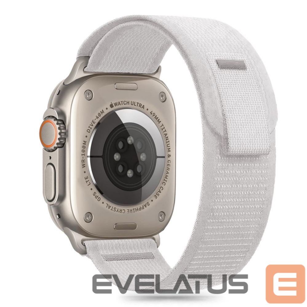Other Phone Accessory Tech-Protect Tech-Protect Nylon Stripe Strap for Apple Watch 6 / 7 / 8 / 9 / 10 / SE / Ultra 1 / 2 (44 / 45 / 46 / 49 MM) - Gray