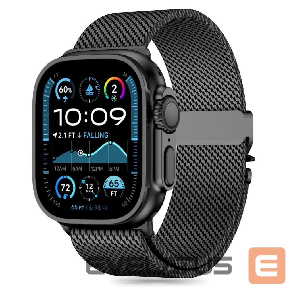 Other Phone Accessory Tech-Protect Tech-Protect Milano Strap for Apple Watch 6 / 7 / 8 / 9 / 10 / SE / Ultra 1 / 2 (44 / 45 / 46 / 49 MM) - Black
