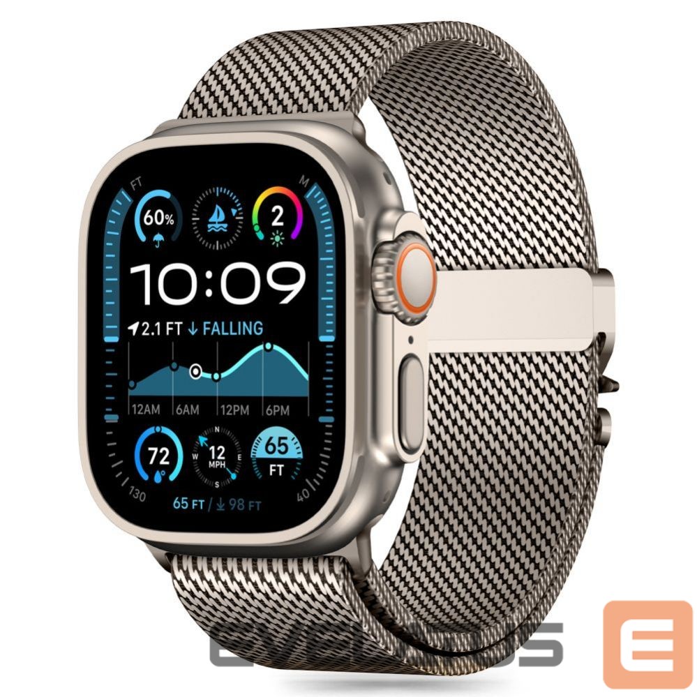 Other Phone Accessory Tech-Protect Tech-Protect Milano strap for Apple Watch 6 / 7 / 8 / 9 / 10 / SE / Ultra 1 / 2 (44 / 45 / 46 / 49 MM) - titanium