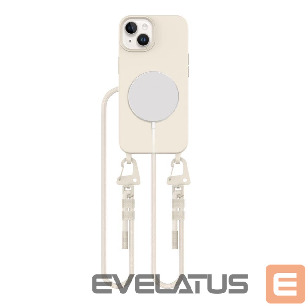 Other Phone Accessory Tech-Protect Tech-Protect MagNecklace MagSafe iPhone 14 Case - Beige