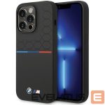 Back panel cover BMW  BMW Silicone Pattern iPhone 15 Pro Case - Black 