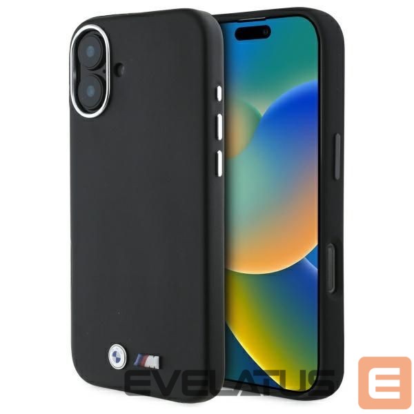 Other Phone Accessory BMW BMW M Smooth Full Wrapped Metal MagSafe Case for iPhone 16 Plus - Black