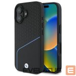 Other Phone Accessory BMW  BMW BMHMP16S23RDCLK iPhone 16 6.1" black/black hardcase Sign Leather Textured And Line MagSafe 