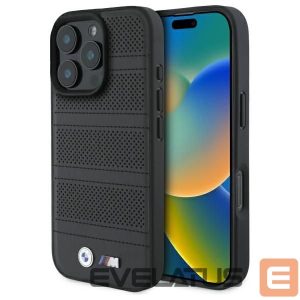 Other Phone Accessory BMW  BMW M Perforated And Stitched Line MagSafe case for iPhone 16 Pro Max - black 