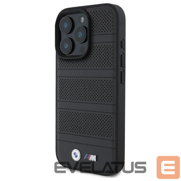 Other Phone Accessory BMW BMW M Perforated And Stitched Line MagSafe case for iPhone 16 Pro Max - black