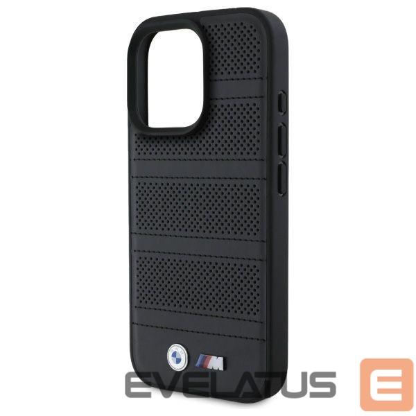 Other Phone Accessory BMW BMW M Perforated And Stitched Line MagSafe case for iPhone 16 Pro Max - black