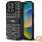 Other Phone Accessory DKNY  DKNY Texture Pattern Tonal Stripe iPhone 16 Pro Case - Black 