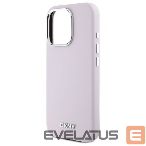 Other Phone Accessory DKNY DKNY Liquid Silicone Small Metal Logo MagSafe iPhone 16 Pro Case - Pink