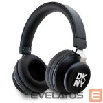 Other Phone Accessory DKNY  DKNY Bluetooth On-Ear Headphones DKBHS6PUSLK Black/Black Metal Logo 