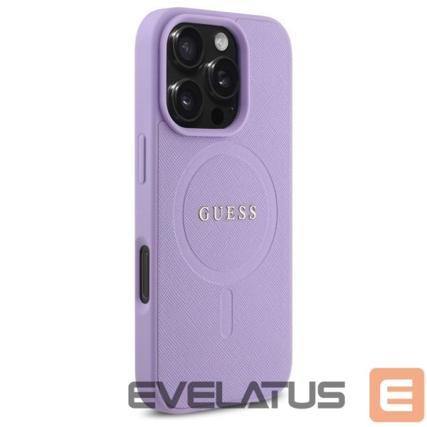 Other Phone Accessory Guess Guess Saffiano MagSafe case for iPhone 16 Pro - purple