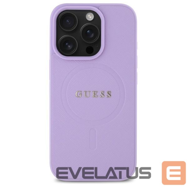 Other Phone Accessory Guess Guess Saffiano MagSafe case for iPhone 16 Pro - purple