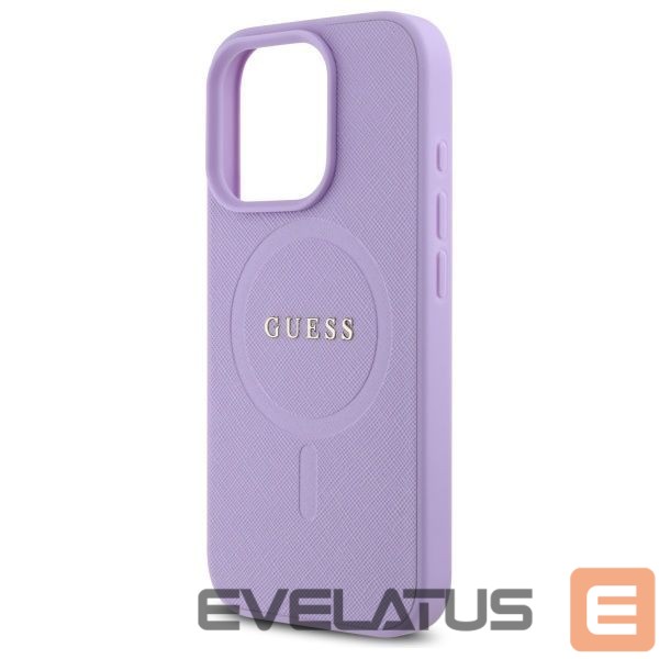 Other Phone Accessory Guess Guess Saffiano MagSafe case for iPhone 16 Pro - purple