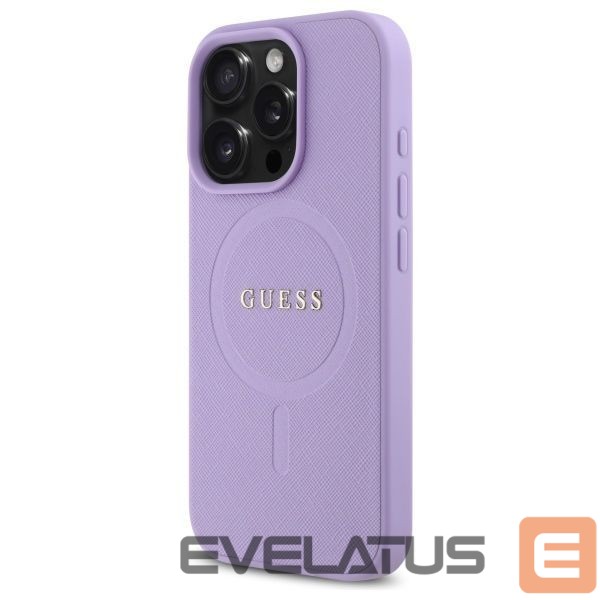 Other Phone Accessory Guess Guess Saffiano MagSafe case for iPhone 16 Pro - purple