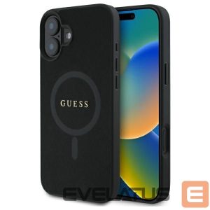 Other Phone Accessory Guess  Guess Saffiano Classic Logo MagSafe case for iPhone 16 - black 