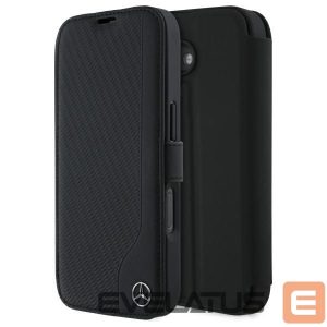 Other Phone Accessory Mercedes-Benz  Mercedes Leather Wood Imitation iPhone 16 Case - Black 