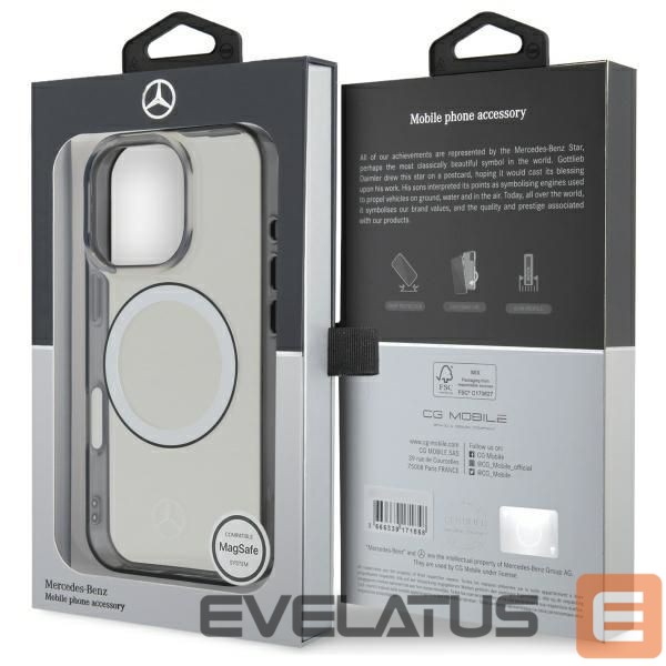 Other Phone Accessory Mercedes-Benz Mercedes Printed Logo MagSafe Case for iPhone 16 Pro - Clear