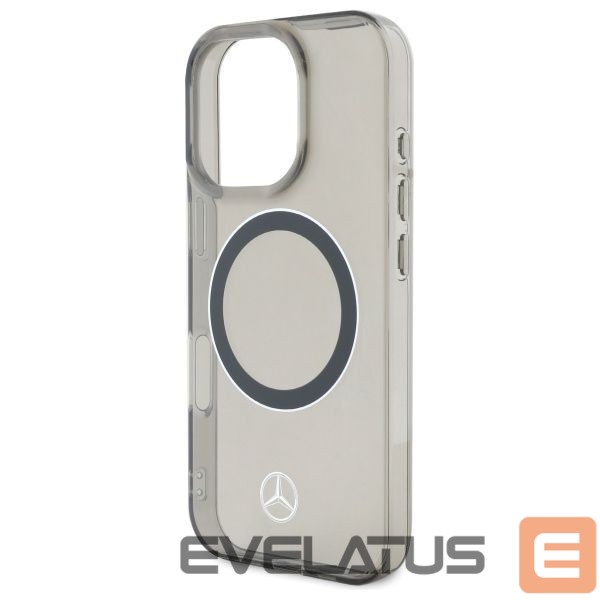 Other Phone Accessory Mercedes-Benz Mercedes Silver Ring MagSafe iPhone 16 Pro Case - Black