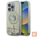 Other Phone Accessory Hello Kitty  Hello Kitty Liquid Glitter Fever MagSafe iPhone 16 Pro Case - Gold 