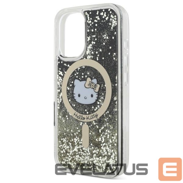 Other Phone Accessory Hello Kitty Hello Kitty Liquid Glitter Fever MagSafe iPhone 16 Case - Gold